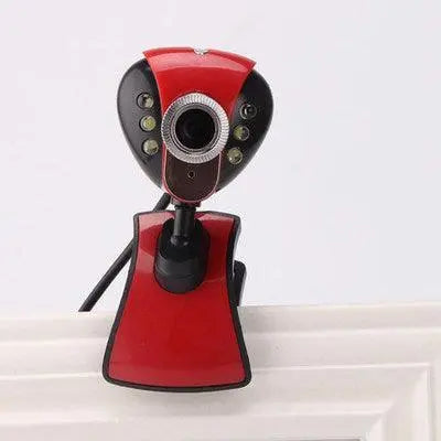 High-definition live webcam for video streaming and online meetings with built-in microphone."