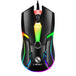 Wired backlit USB mouse for precision control and comfort during use, available at High Tech Trends.

