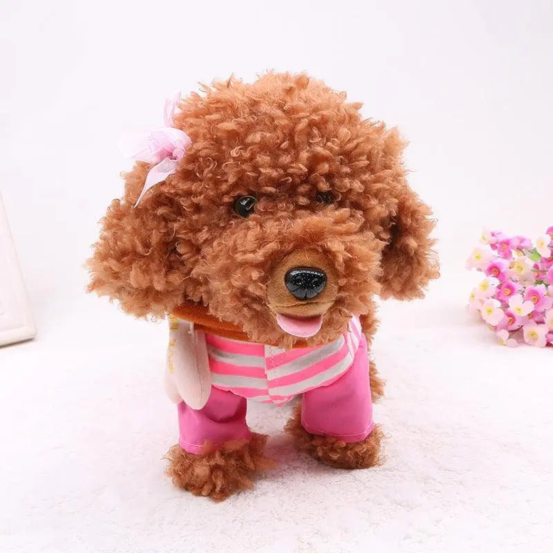 Electronic Singing Toy Dog with interactive features and music for fun and entertainment