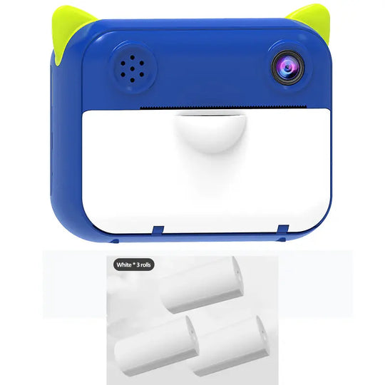 camera designed for kids that features thermal printing capabilities