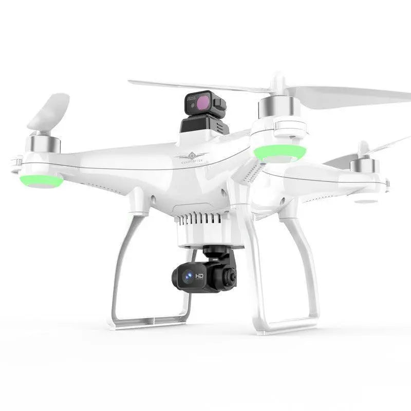 Laser dual GPS drone with high-precision navigation and 4K camera for aerial photography.