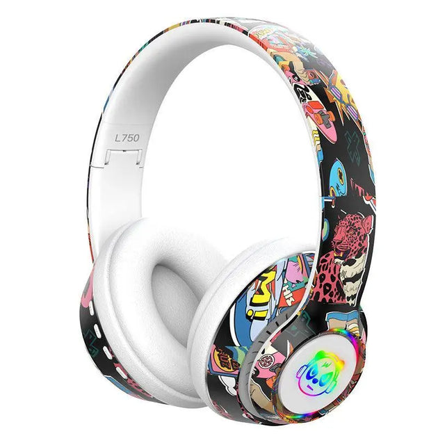 Graffiti Gaming Headset with unique design